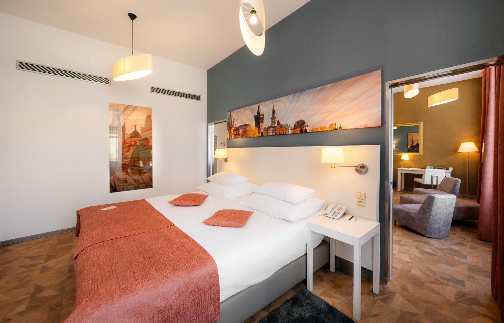 Grandium Hotel Prague Exterior photo A room at the hotel
